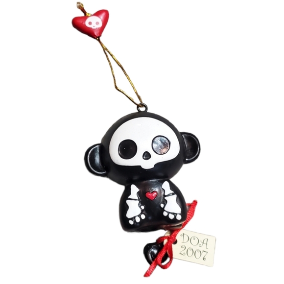 Set of 4 Skelanimals Christmas Ornaments Vintage 2007 - Picture 7 of 15